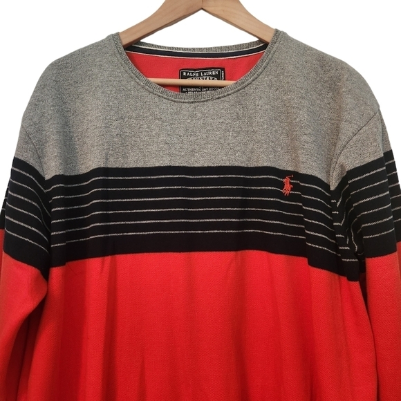 Ralph Lauren Country Authentic Men’s LG preppy country club sweater - Picture 4 of 8